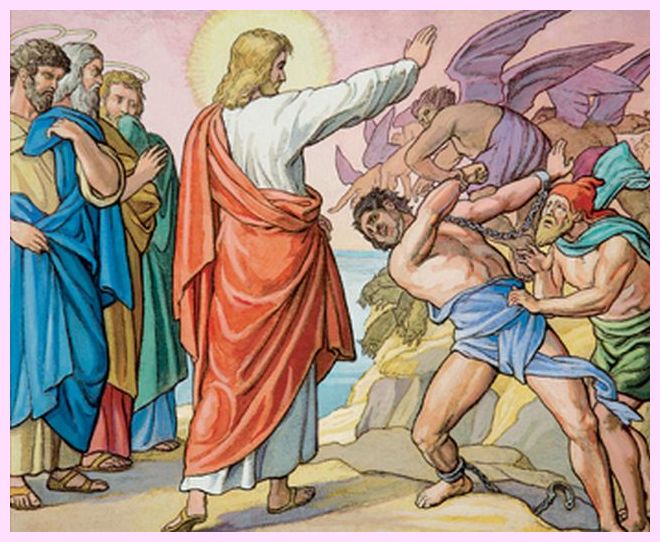 Gesù scaccia i demoni e viene accusato di farlo con l'aiuto di altri demoni.