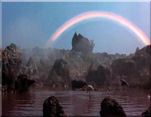l'arcobaleno. (dal film: La Bibbia, regia di JOHN HUSTON)