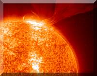 L pose una tenda per il sole che esce come sposo dalla stanza nuziale,