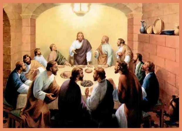 Ultima cena: "Questo è il Mio corpo, offerto in sacrificio per voi".