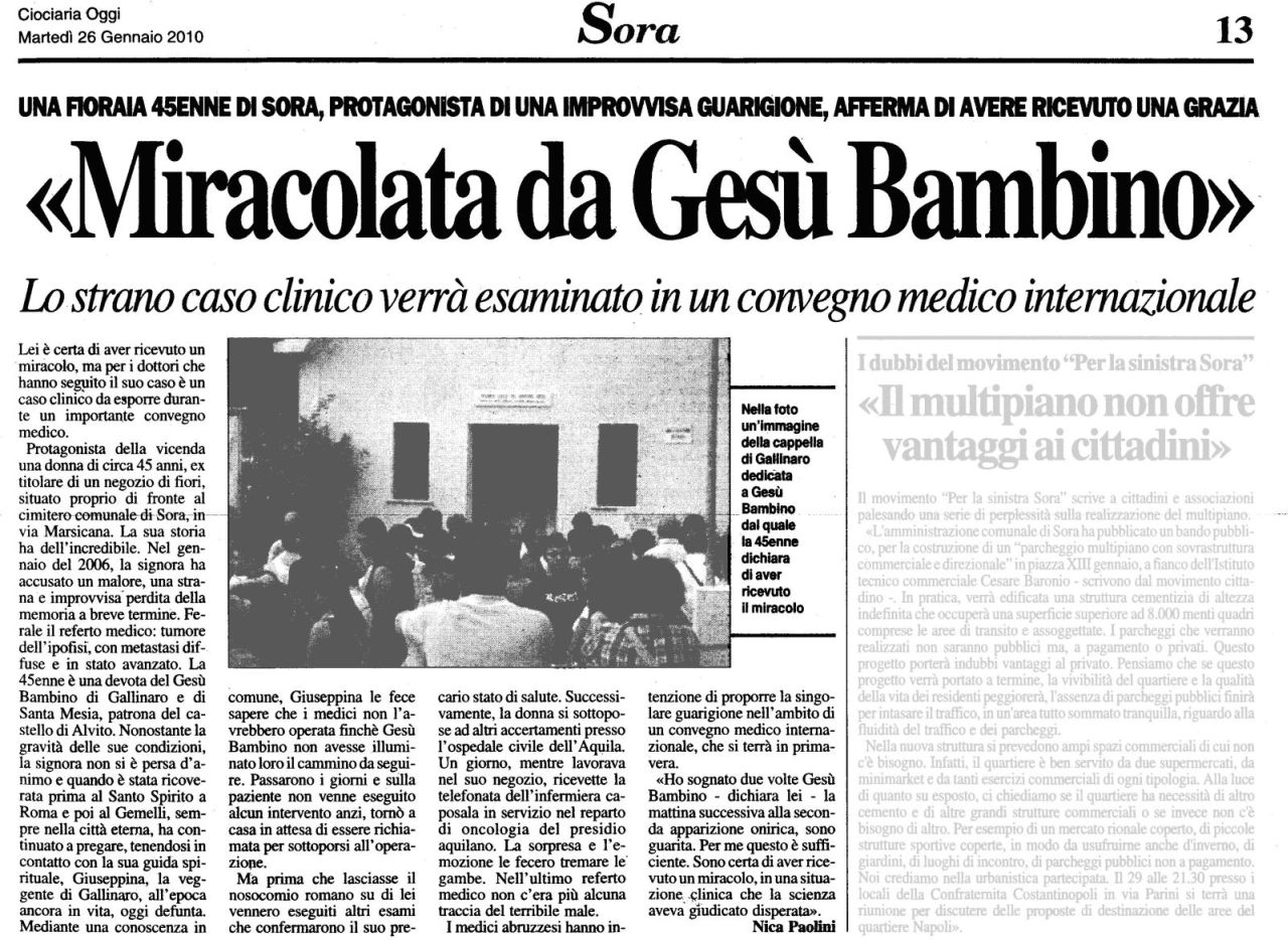 Articolo in formato immagine (JPG)