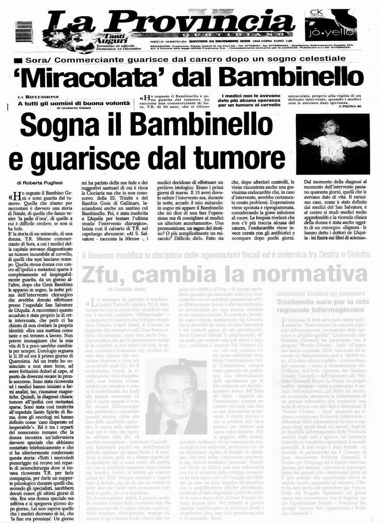 Articolo in formato immagine (JPG)