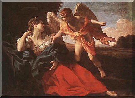 L'Angelo di Dio conforta Agar