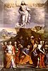 Secondo Mistero glorioso: Ges ascende al cielo.